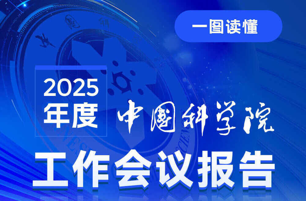 一图读懂：中国科学院2025年度工作会议报告